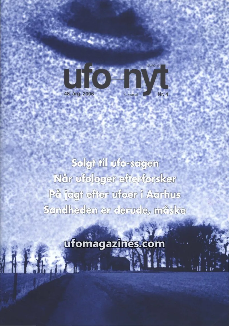 Cover of SUFOI issue 4: UFO-Nyt