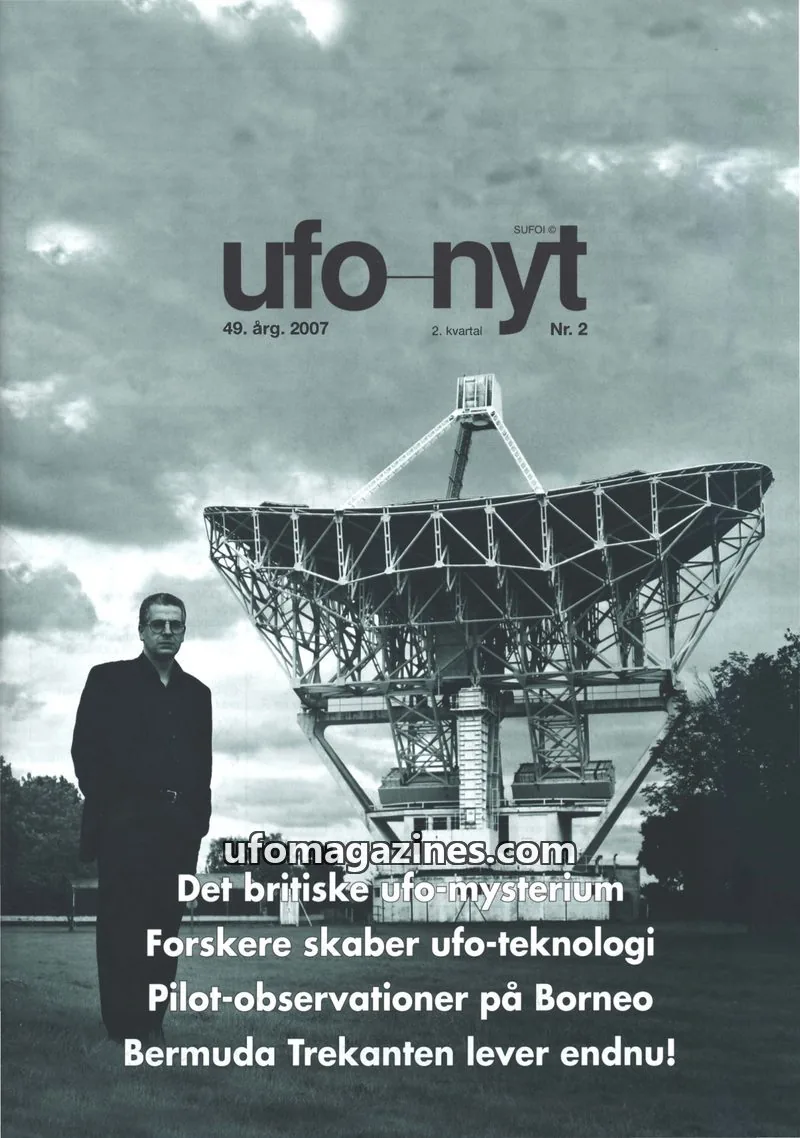 Cover of UFO Nyt (SUFOI) issue 2: UFO-Nyt