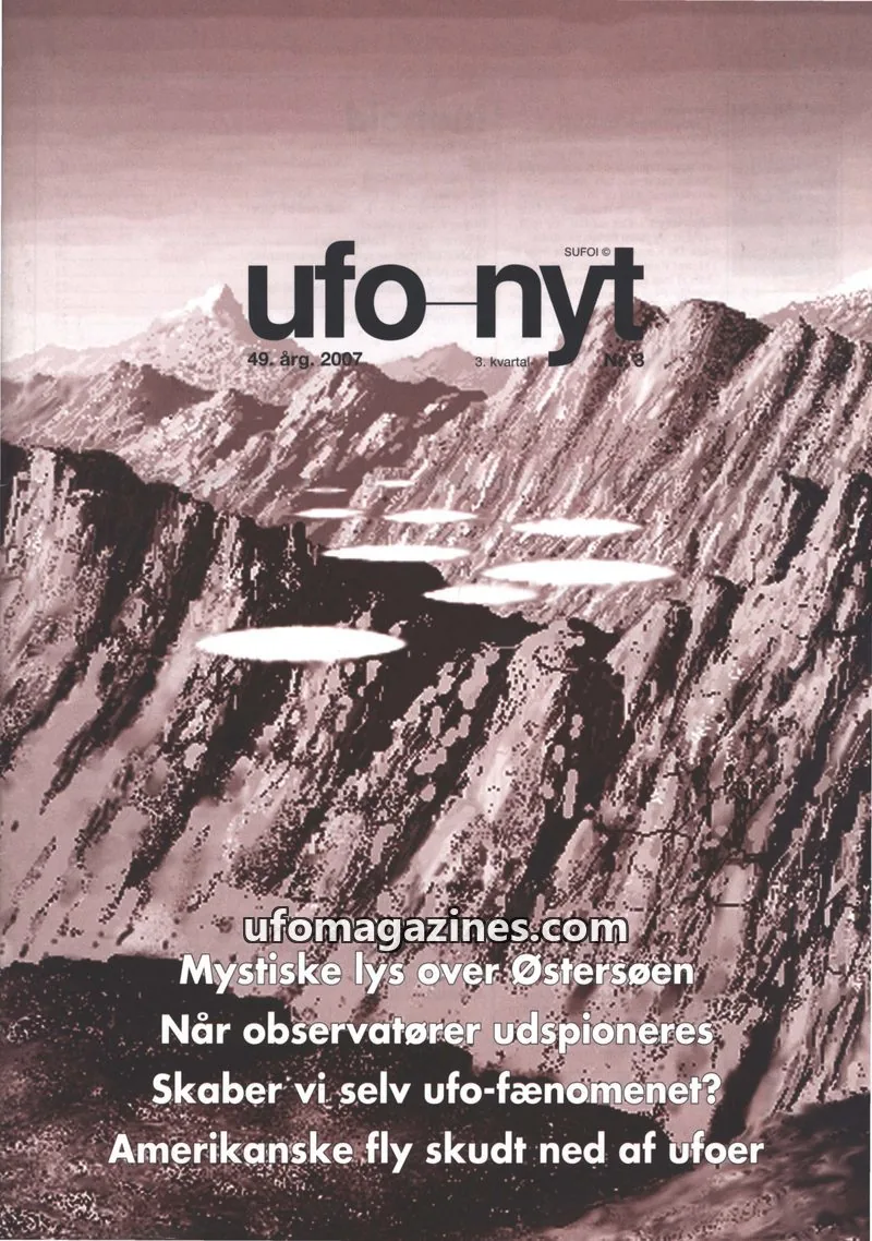 Cover of SUFOI issue 3: ufo nyt