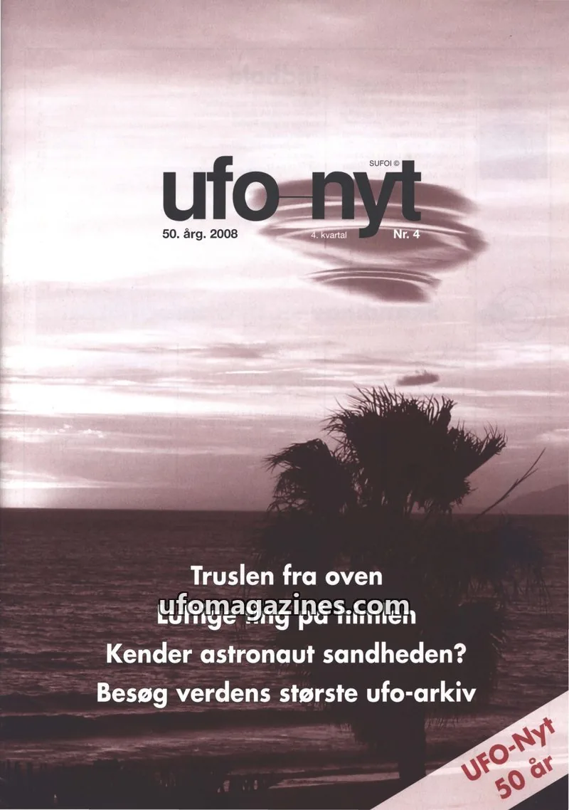 Cover of SUFOI issue 4: ufo nyt