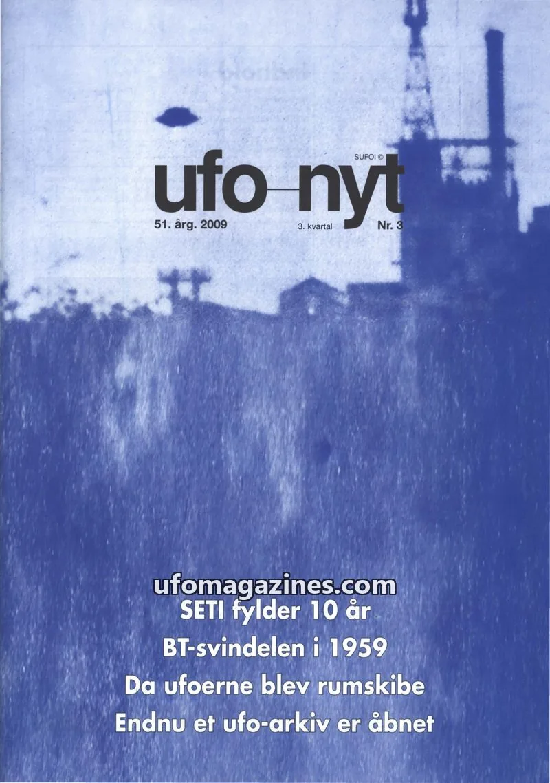 Cover of SUFOI issue Nr. 3: ufo nyt