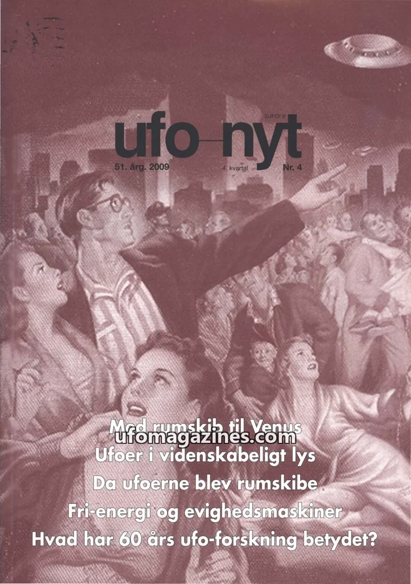 Cover of SUFOI issue 4: ufo nyt