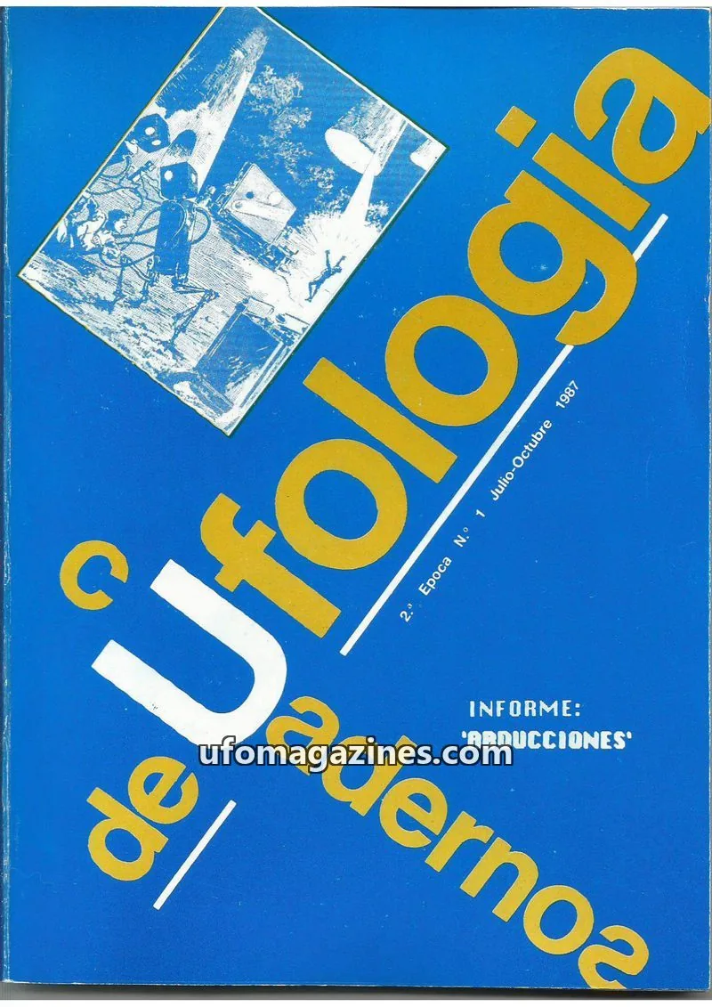 Cover of Cuadernos de Ufologia (Fundacion Anomalia) issue 1: Cuadernos de Ufologia