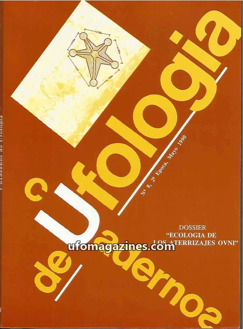 Cover of Cuadernos de Ufologia (Fundacion Anomalia) issue 8: Cuadernos de Ufología