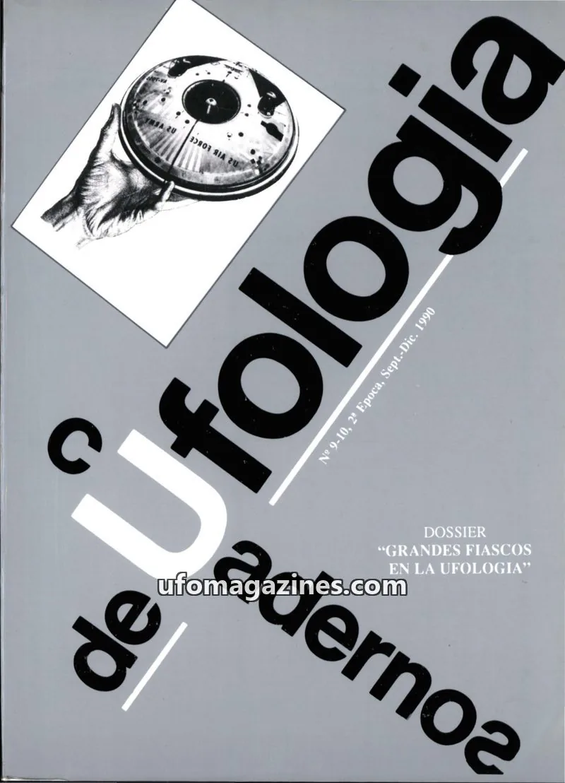 Cover of Cuadernos de Ufologia (Fundacion Anomalia) issue 9-10: Cuadernos de Ufología