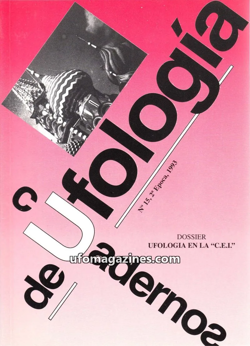 Cover of Cuadernos de Ufologia (Fundacion Anomalia) issue 15: Cuadernos de Ufología