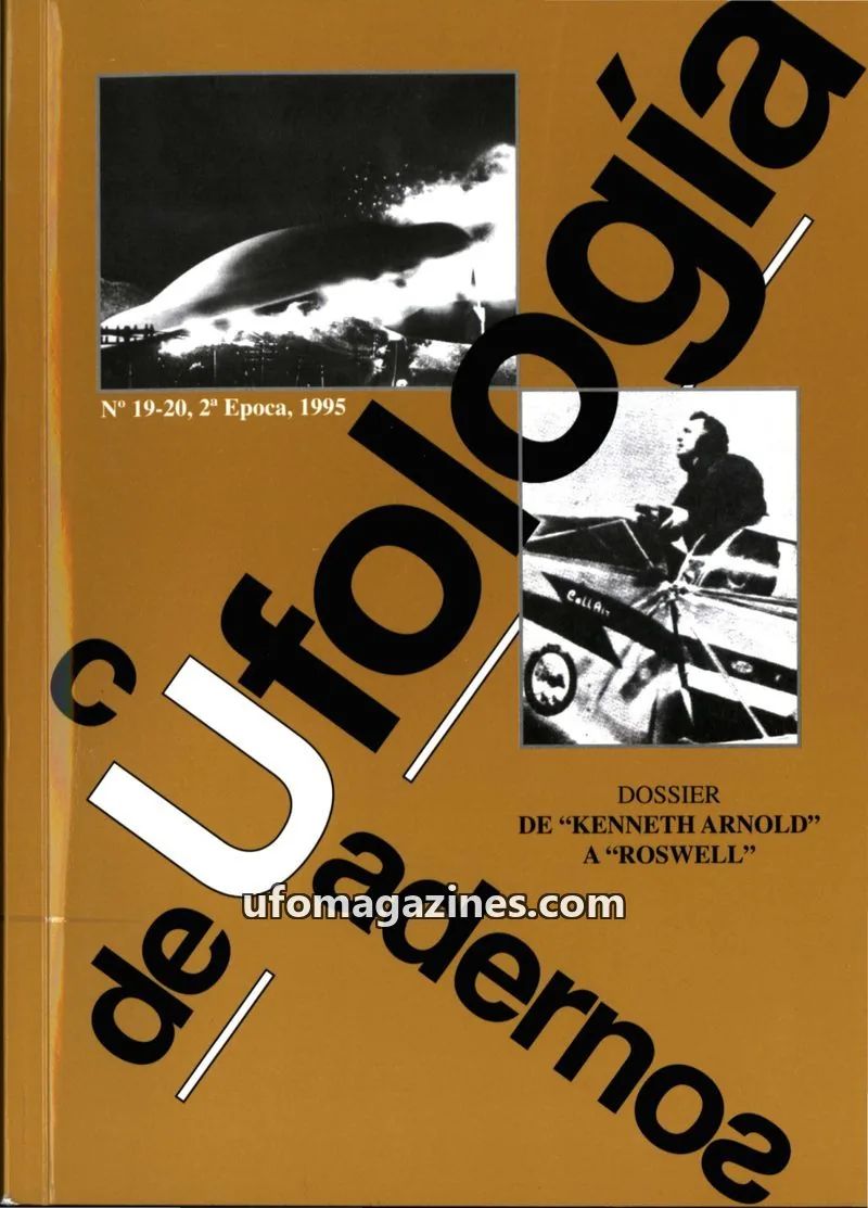 Cover of Cuadernos de Ufologia (Fundacion Anomalia) issue 19-20: Cuadernos de Ufología