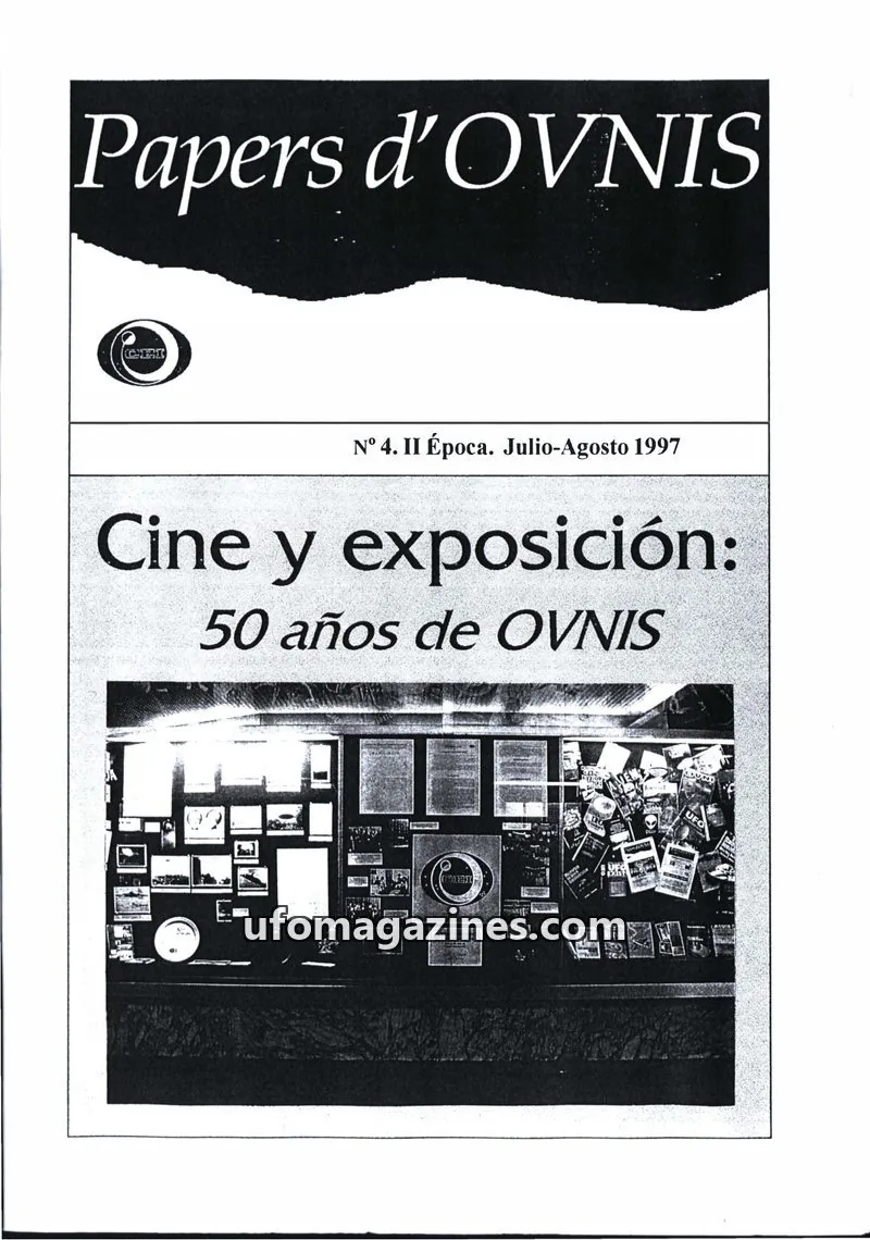 Cover of Papers d'Ovnis (CEI, eISSN 2604-1391) issue 4: Papers d'OVNIS