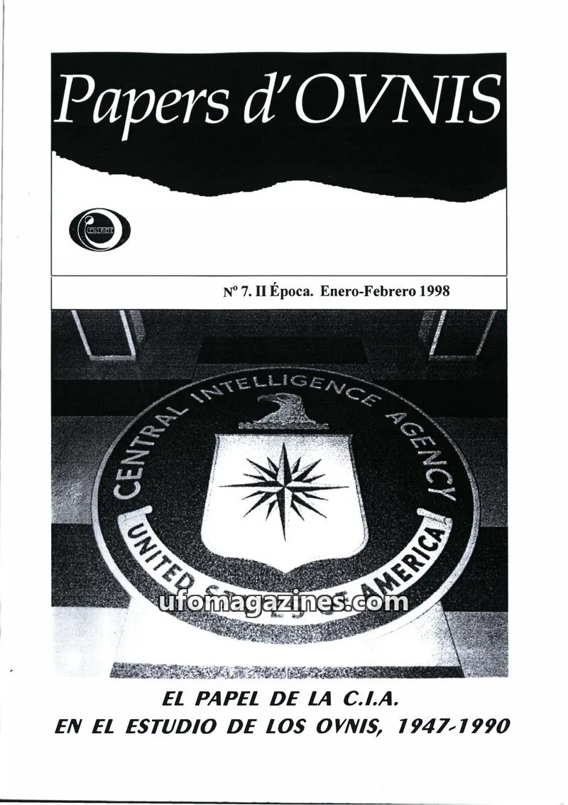Cover of Papers d'Ovnis (CEI, eISSN 2604-1391) issue 7: Papers d'OVNIS