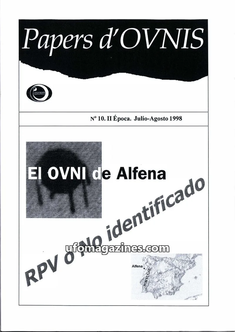 Cover of CEI issue 10: Papers d'OVNIS