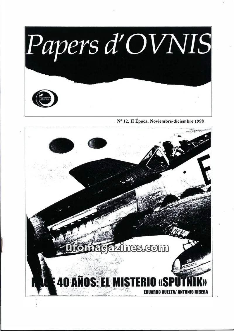 Cover of Papers d'Ovnis (CEI, eISSN 2604-1391) issue 12: Papers d'OVNIS