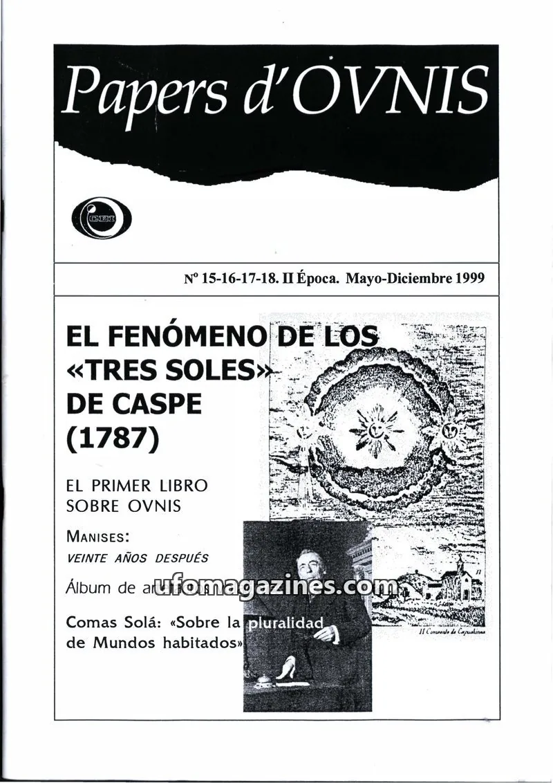 Cover of CEI issue 15-16-17-18: Papers d'OVNIS