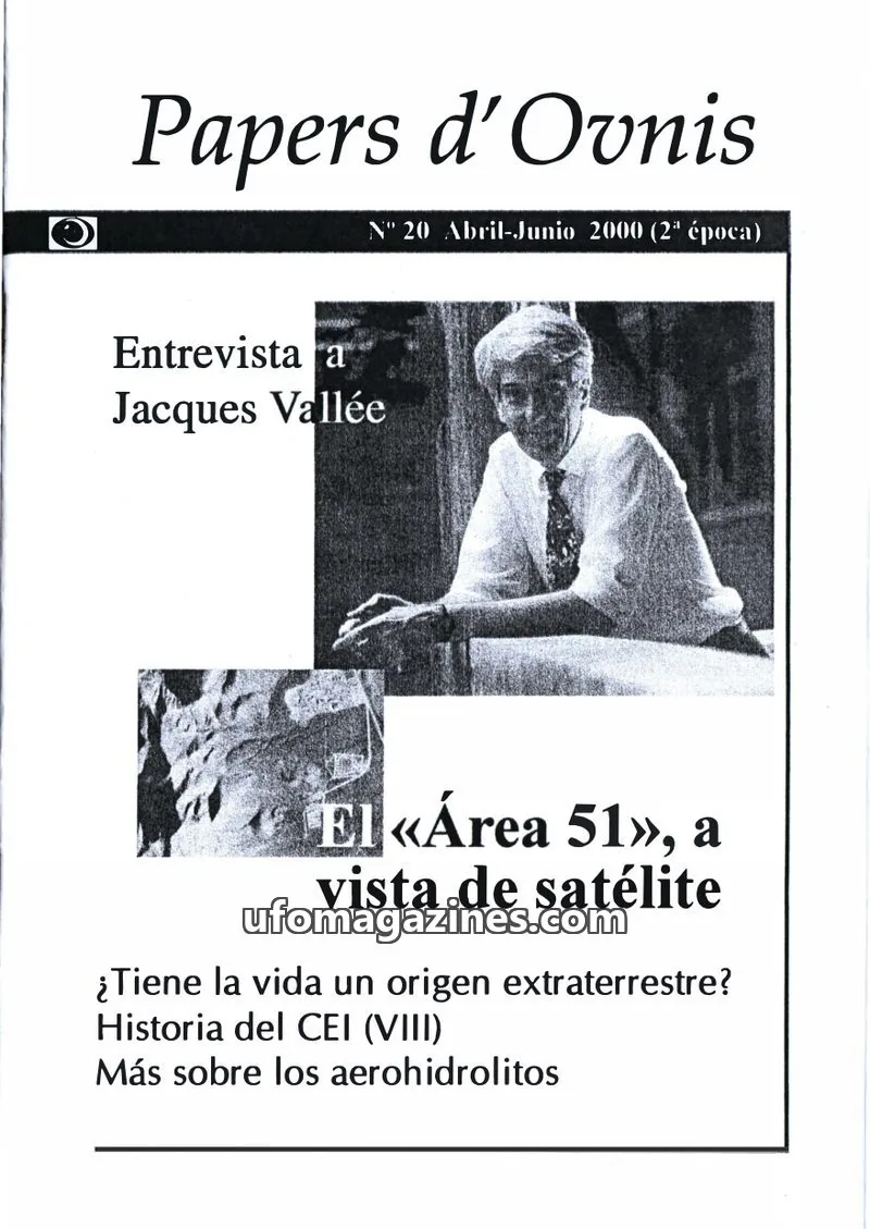Cover of Papers d'Ovnis (CEI, eISSN 2604-1391) issue 20: Papers d'Ovnis