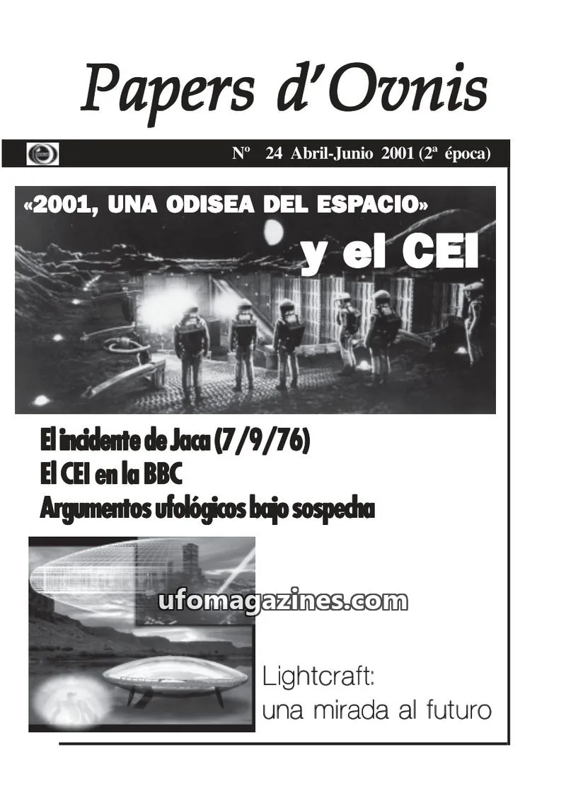 Cover of Papers d'Ovnis (CEI, eISSN 2604-1391) issue 24: Papers d'Ovnis