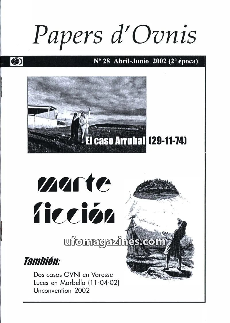Cover of Papers d'Ovnis (CEI, eISSN 2604-1391) issue 28: Papers d'Ovnis