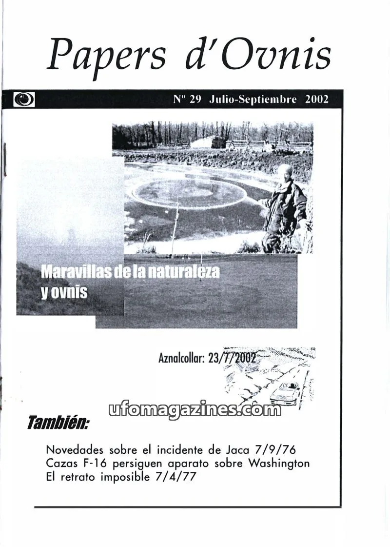 Cover of Papers d'Ovnis (CEI, eISSN 2604-1391) issue 29: Papers d'Ovnis