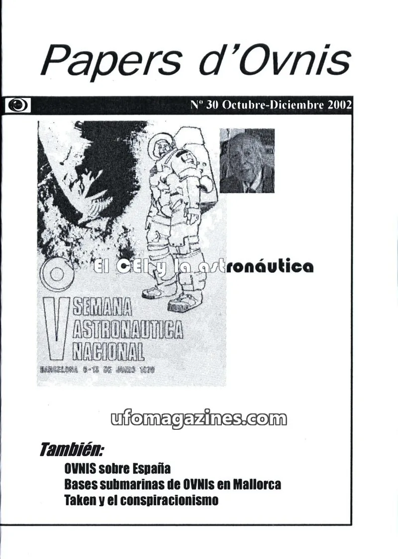 Cover of Papers d'Ovnis (CEI, eISSN 2604-1391) issue 30: Papers d'Ovnis