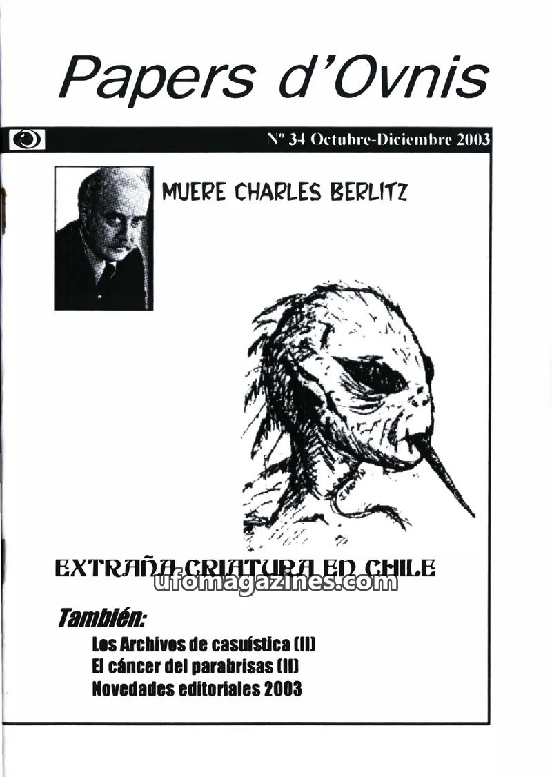 Cover of Papers d'Ovnis (CEI, eISSN 2604-1391) issue 34: Papers d'Ovnis