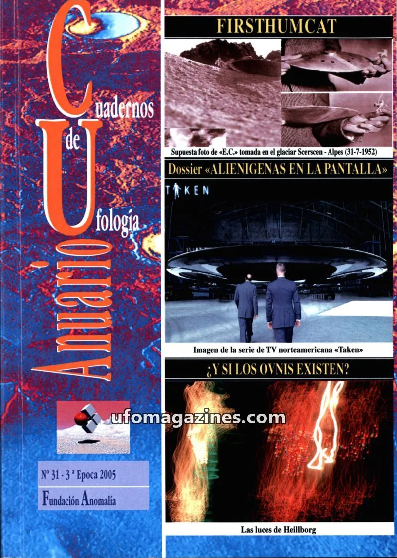 Cover of Cuadernos de Ufologia (Fundacion Anomalia) issue 31: Cuadernos de Ufología