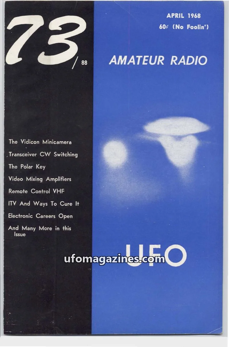 Cover of 73 Magazine issue 88: 73 AMATEUR RADIO