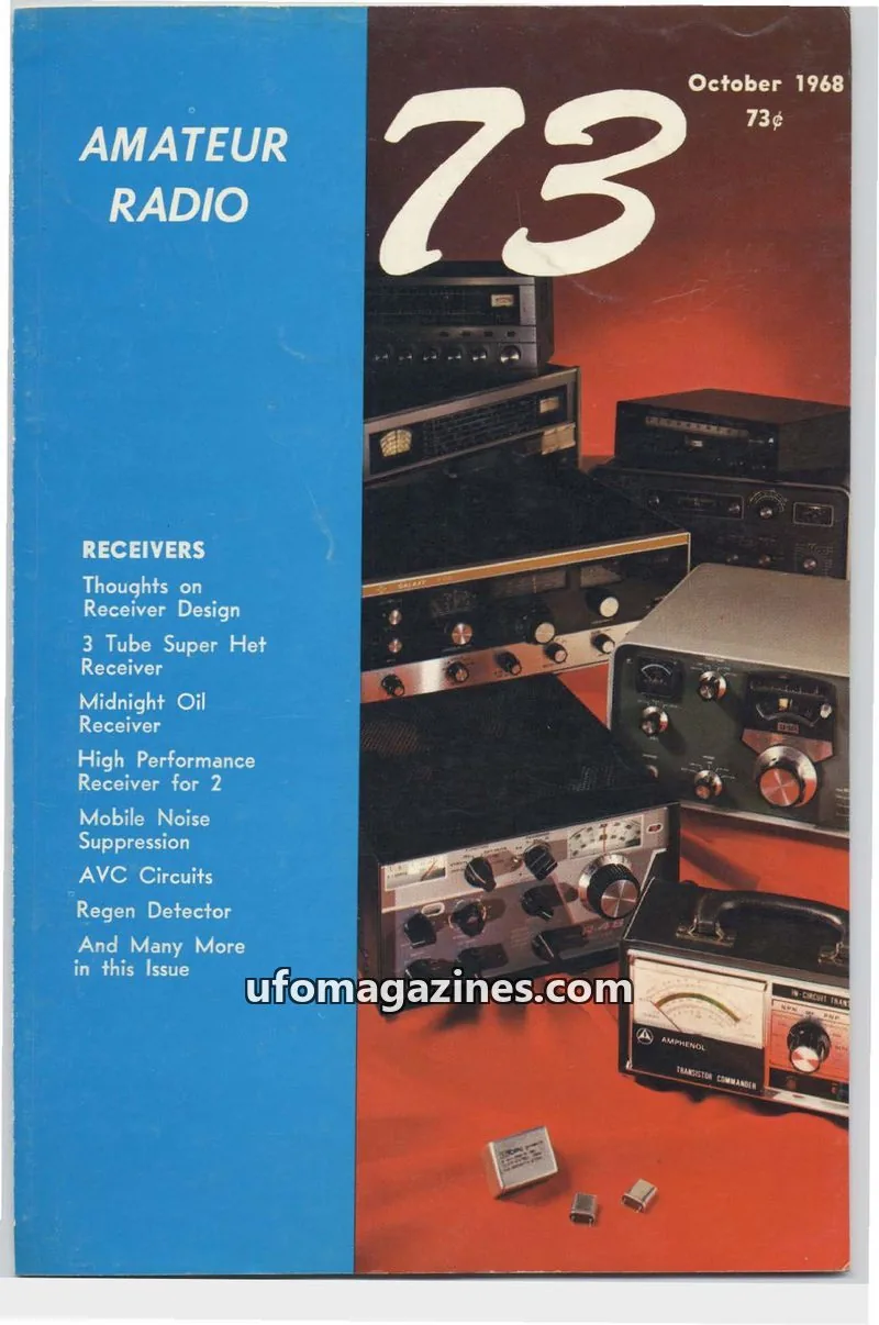 Cover of 73 Magazine issue 73: AMATEUR RADIO