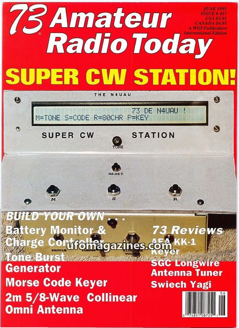 Cover of 73 Magazine issue 417: 73 Amateur Radio Today