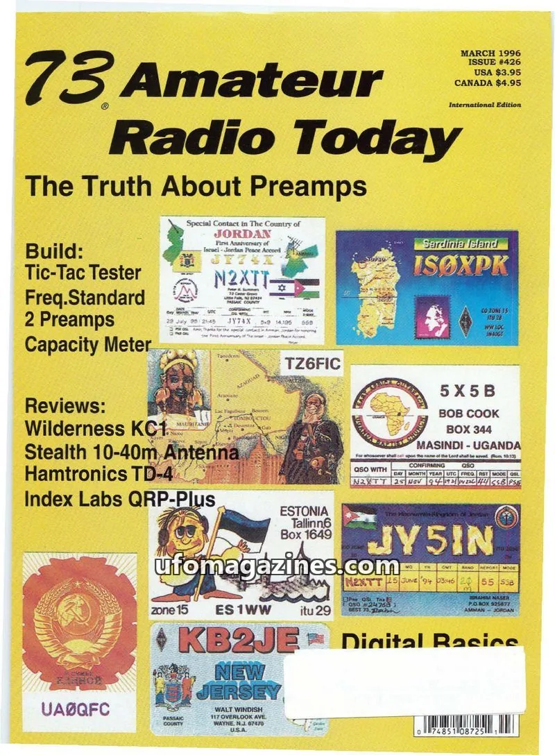 Cover of 73 Magazine issue #426: 73 Amateur Radio Today