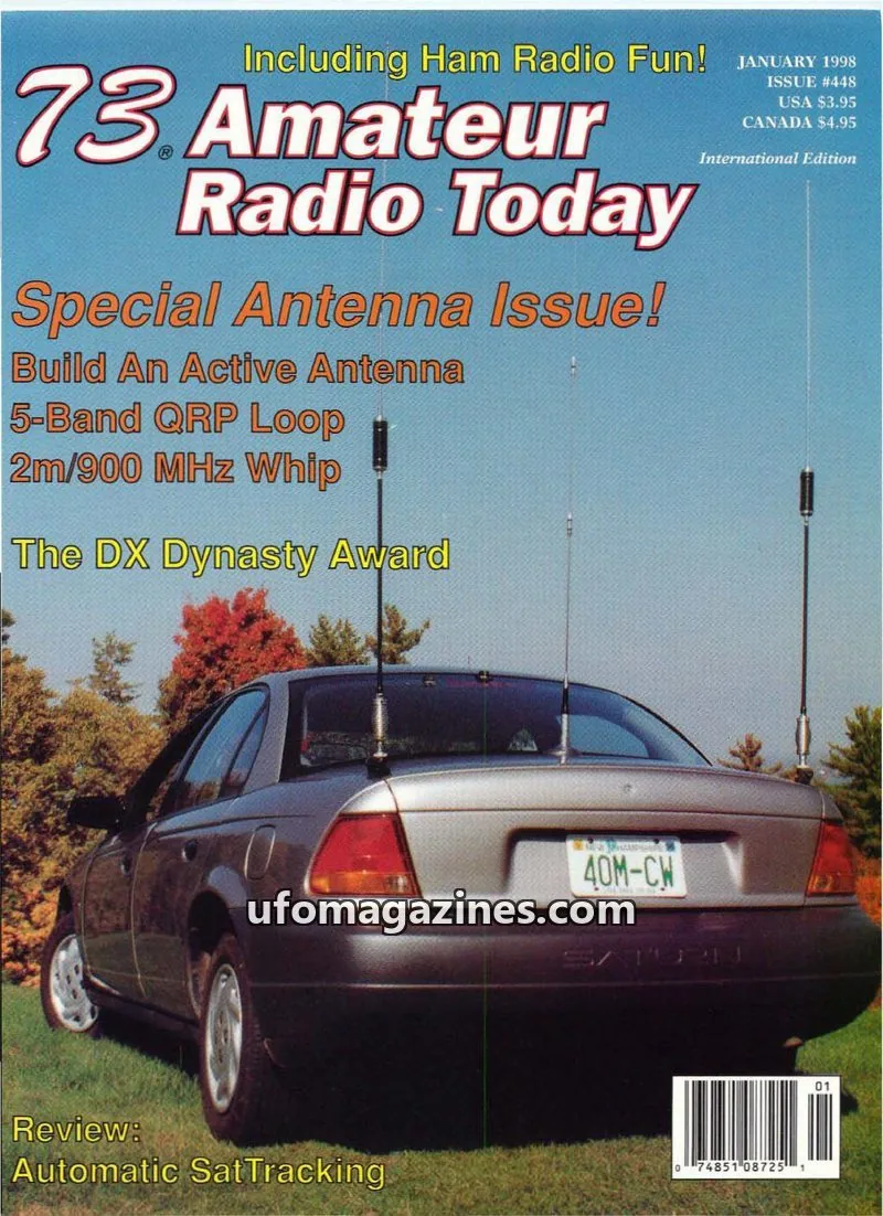 Cover of 73 Magazine issue #448: 73 Amateur Radio Today