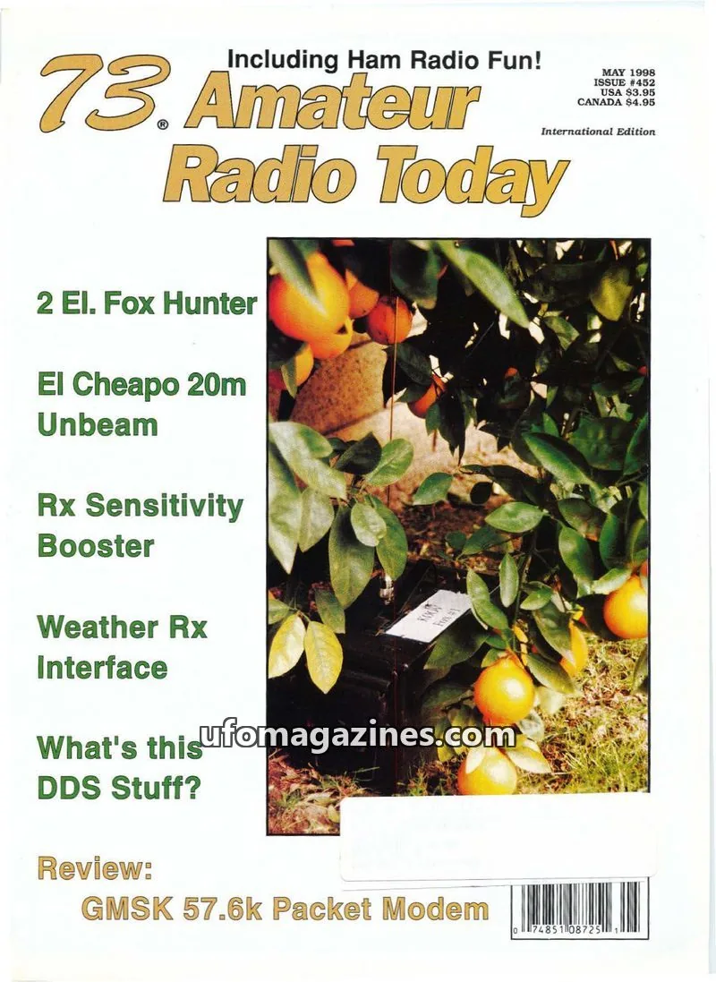 Cover of 73 Magazine issue #452: 73 Amateur Radio Today