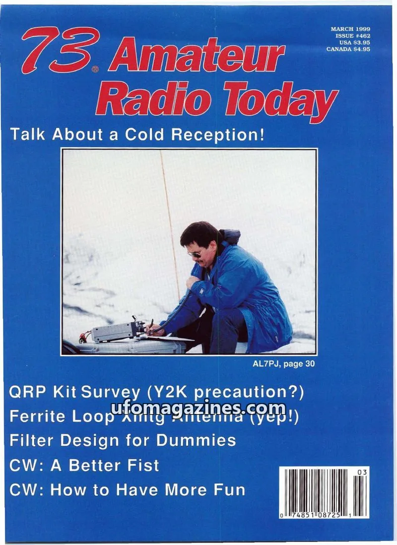 Cover of 73 Magazine issue #462: 73 Amateur Radio Today