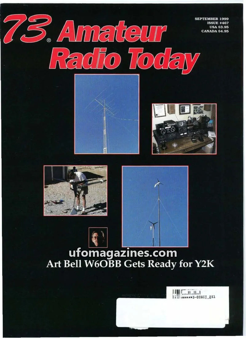 Cover of 73 Magazine issue #467: 73 Amateur Radio Today