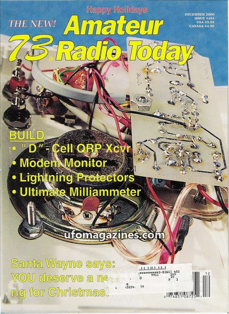 Cover of 73 Magazine issue #481: Amateur 73 Radio Today