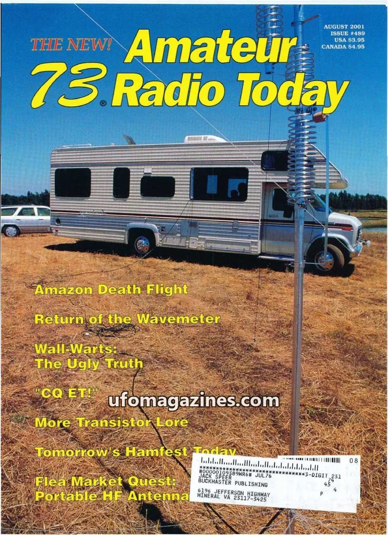Cover of BUCKMASTER PUBLISHING issue #489: Amateur 73 Radio Today