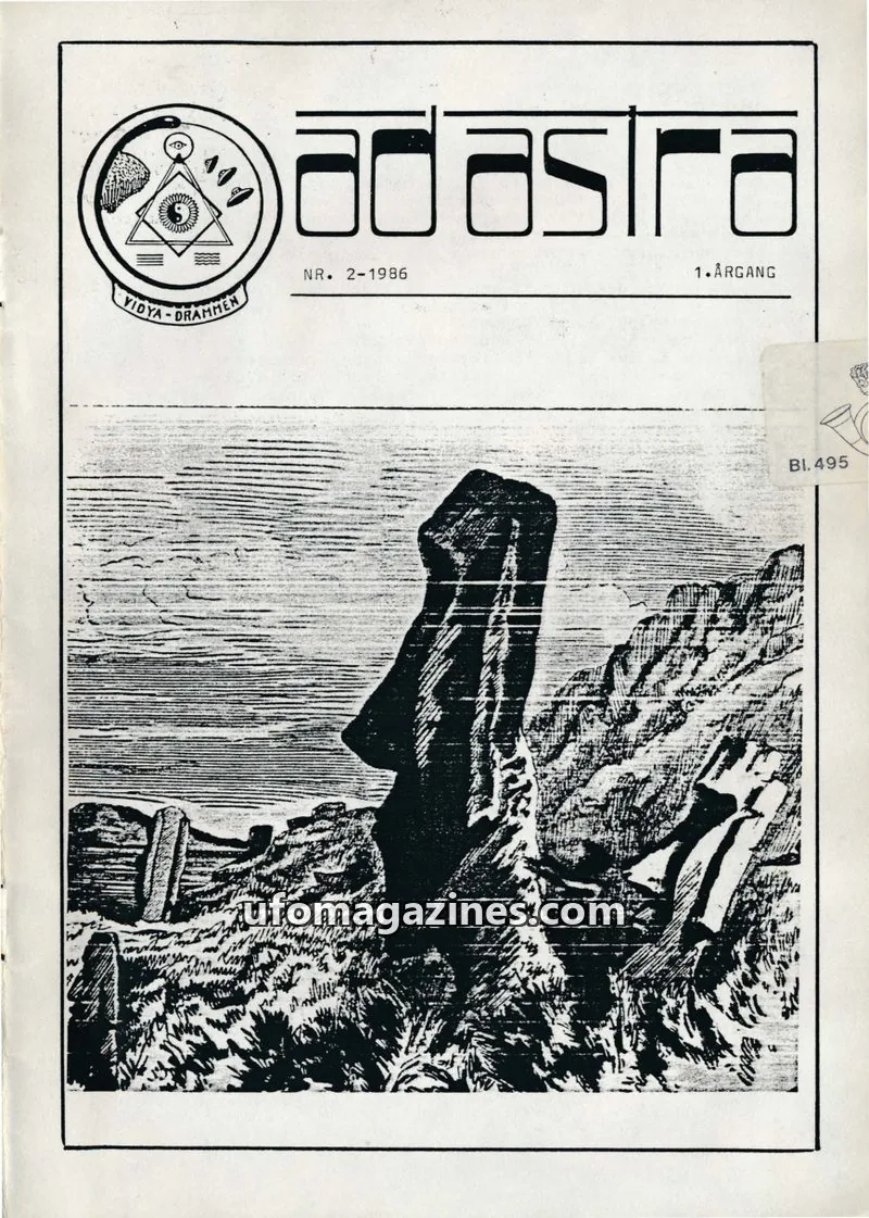 Cover of Ad Astra issue 2-1986: adastra