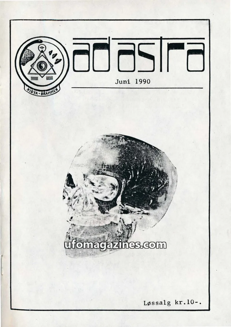Cover of Ad Astra issue Juni 1990: ad astra