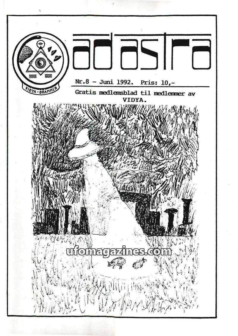 Cover of VIDYA issue Nr.8: ad astra