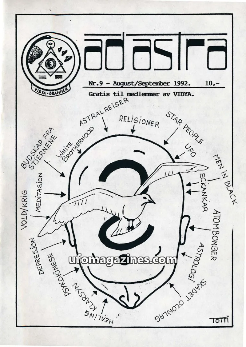 Cover of Ad Astra issue 9: ad astra