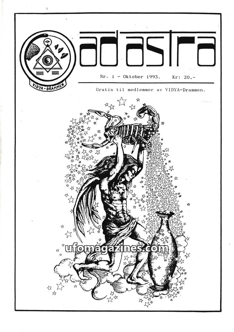 Cover of Ad Astra issue 1: adastra