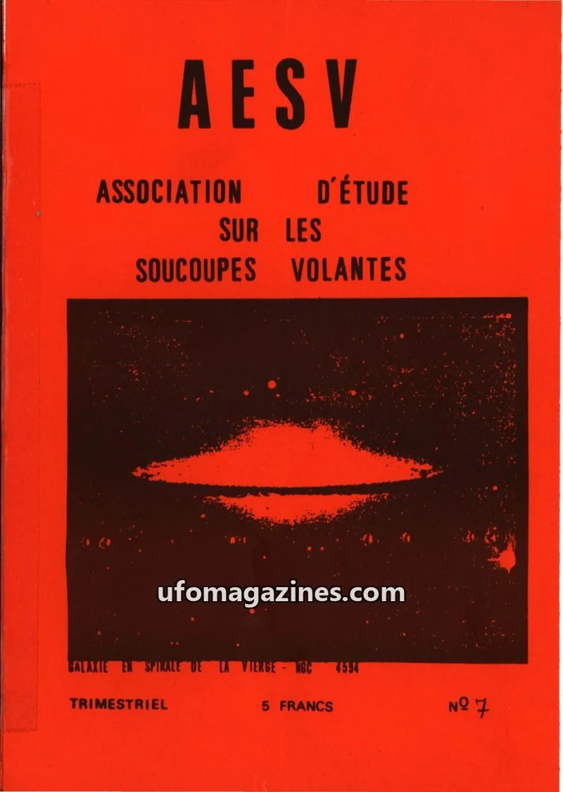 Cover of AESV issue 7: AESV