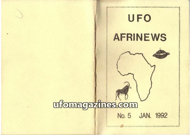 Cover of GEMINI issue 5: UFO AFRINEWS