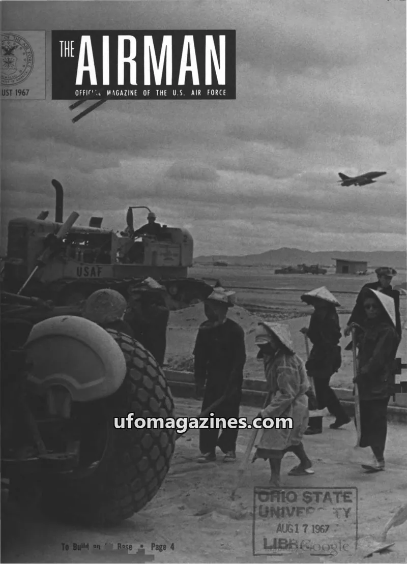 Cover of Airman, The issue August 1967: THE AIRMAN
