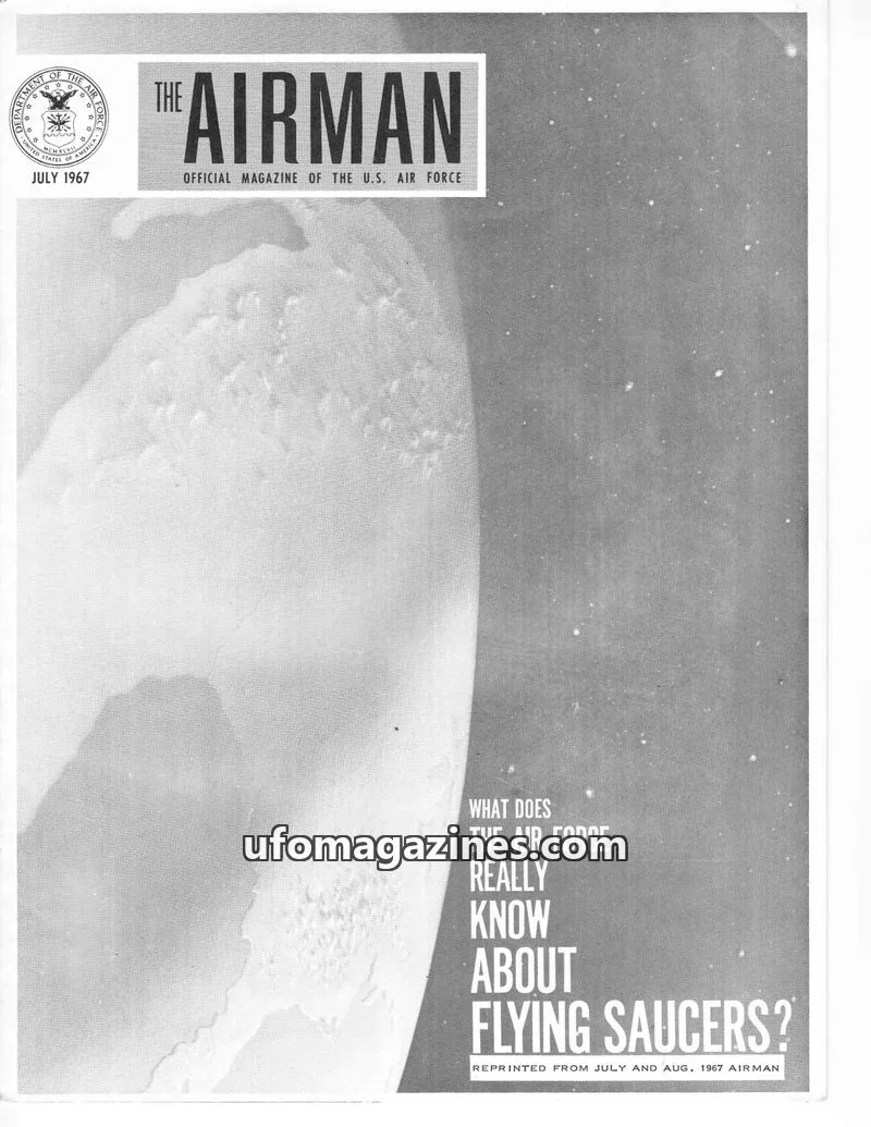 Cover of Airman, The issue JULY 1967: THE AIRMAN