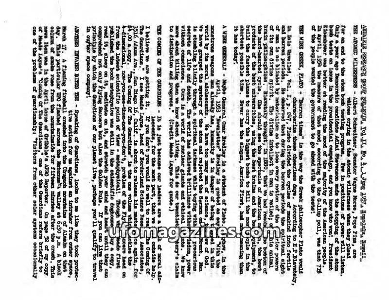 Cover of AKUALELE RESEARCH GROUP issue Vol. II, No. 4: AKUALELE RESEARCH GROUP BULLETIN