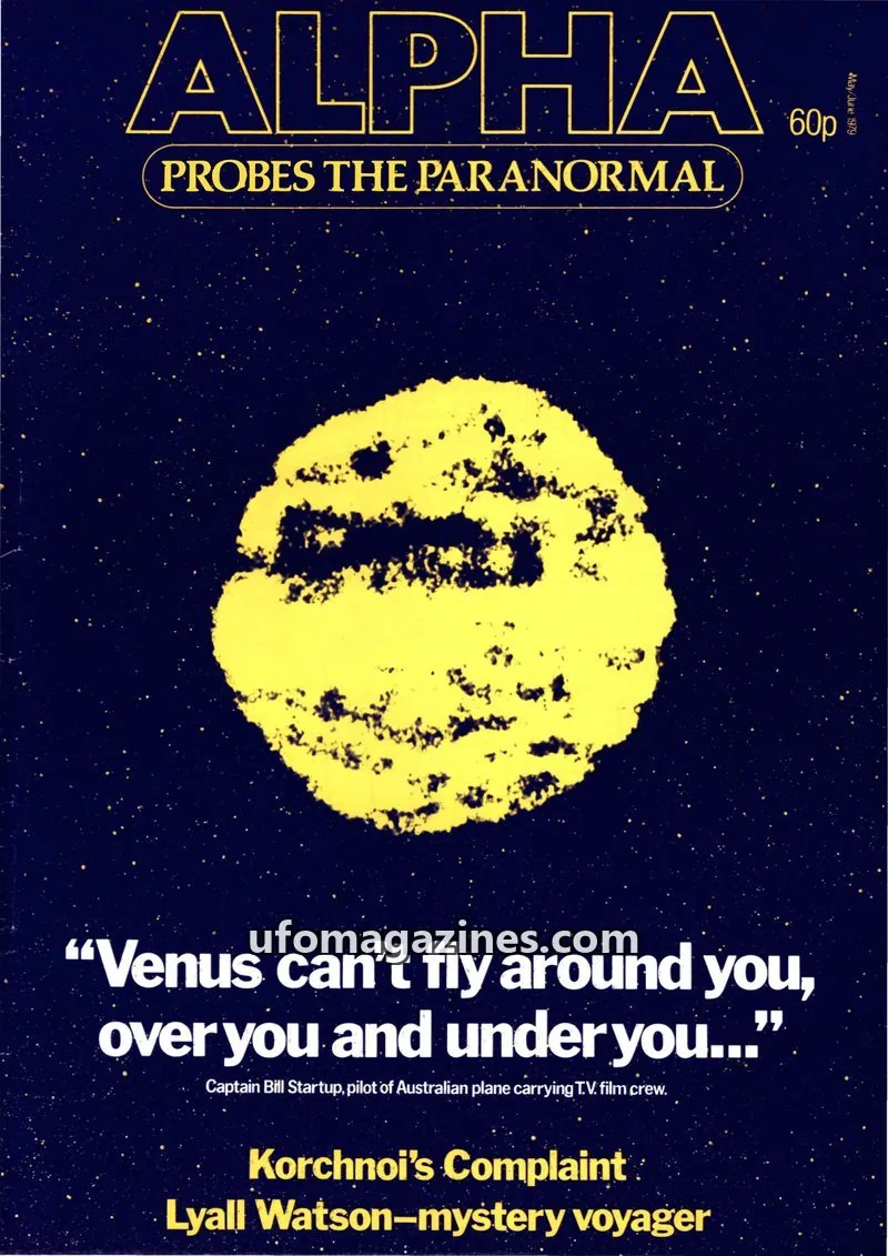 Cover of Pendulum Publishing Co Ltd issue 2: ALPHA