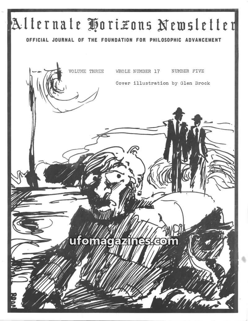 Cover of The Foundation for Philosophic Advancement issue Number Five: Alternate Horizons Newsletter
