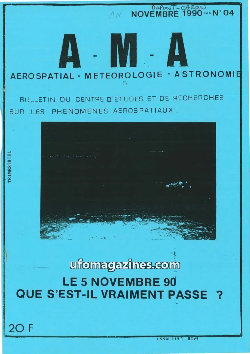 Cover of CERPA issue N° 04: A - M - A