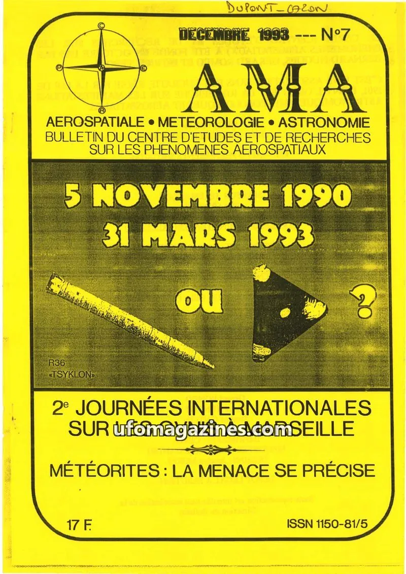 Cover of CERPA issue N°7: AMA