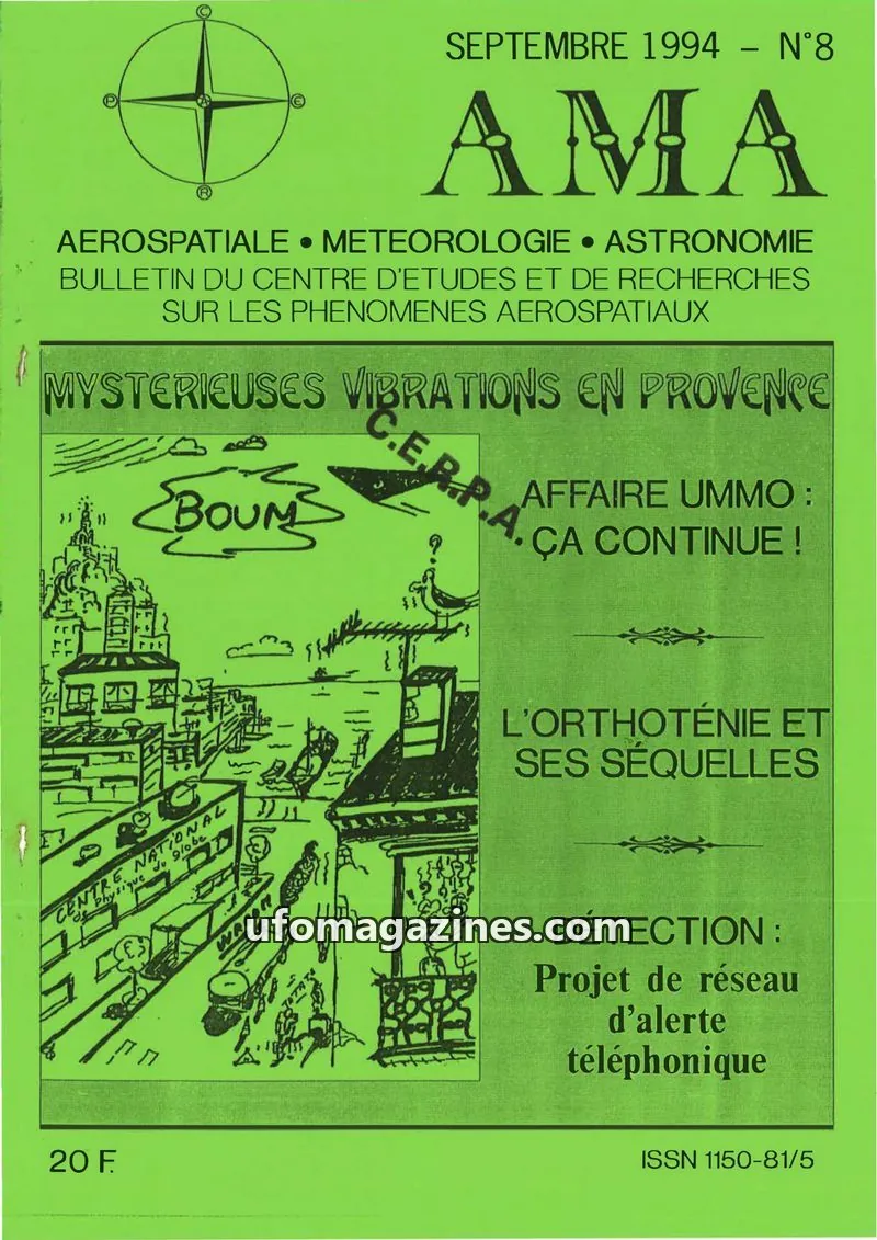 Cover of AMA (CERPA) issue N°8: AMA