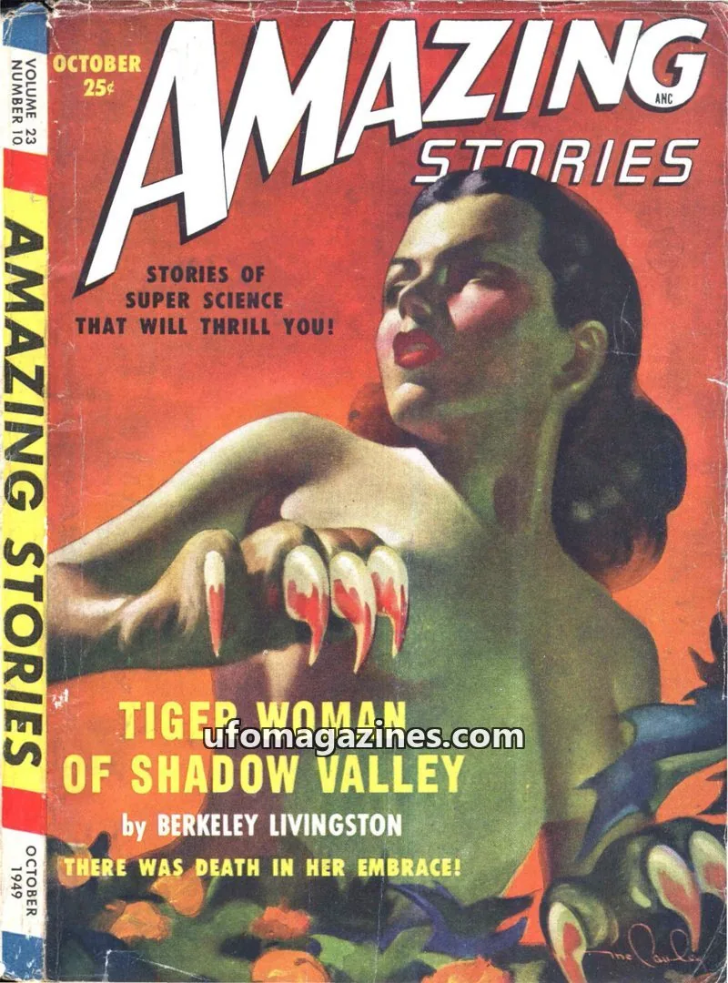 Cover of Ziff-Davis Publishing Company issue 10: AMAZING STORIES