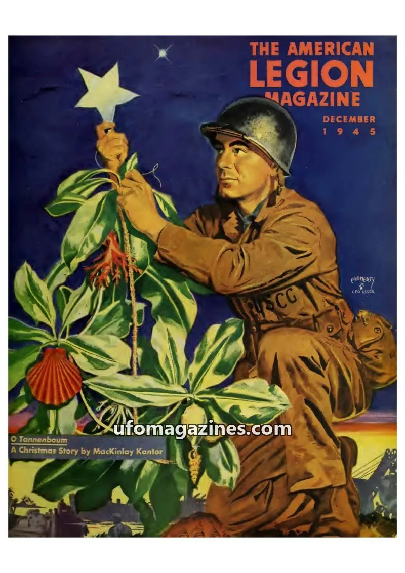 Cover of American Legion issue DECEMBER: THE AMERICAN LEGION MAGAZINE